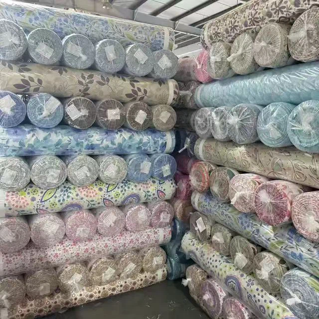 पिगमेंट प्रिंट बेडशीट फैब्रिक