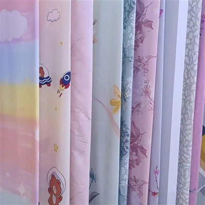 डिजिटल प्रिंट माइक्रो पॉली पीच स्किन फैब्रिक